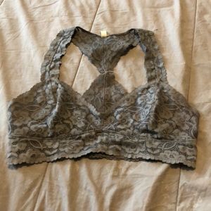 Free People Bralette - NWOT - Grey